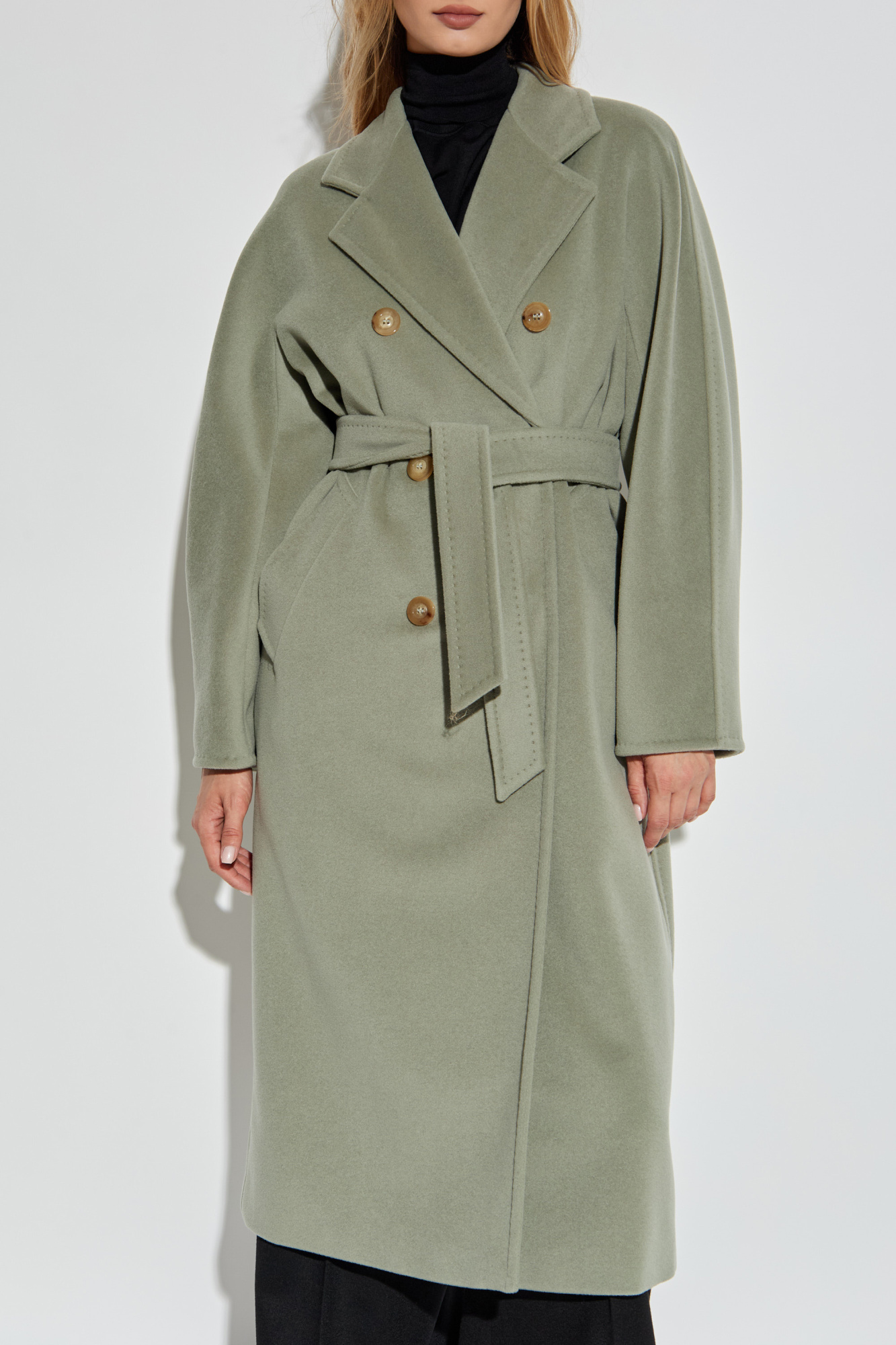 Green Wool coat 